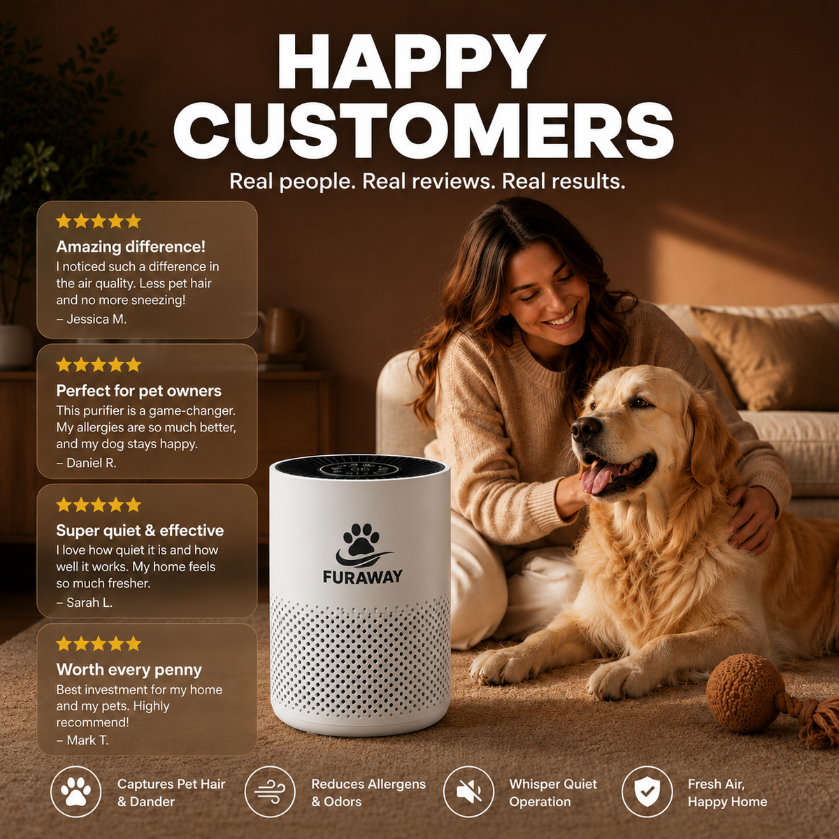 Fur Away Pet Air Purifier